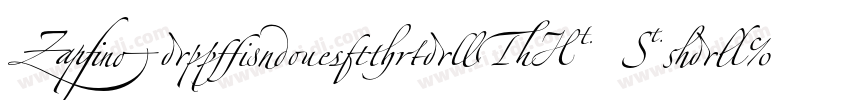 ZapfinoExtraLTX Smal字体转换